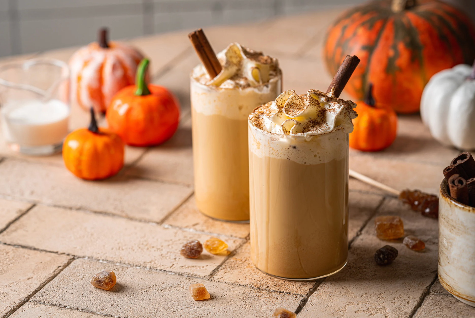 Soulffee's Mushroom Orzo Pumpkin Spice Latte