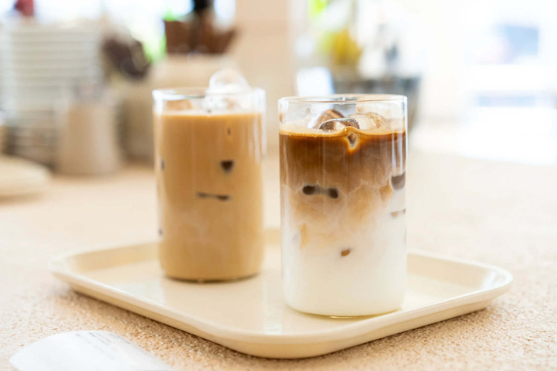Soulffee's Mushroom Orzo Iced Latte
