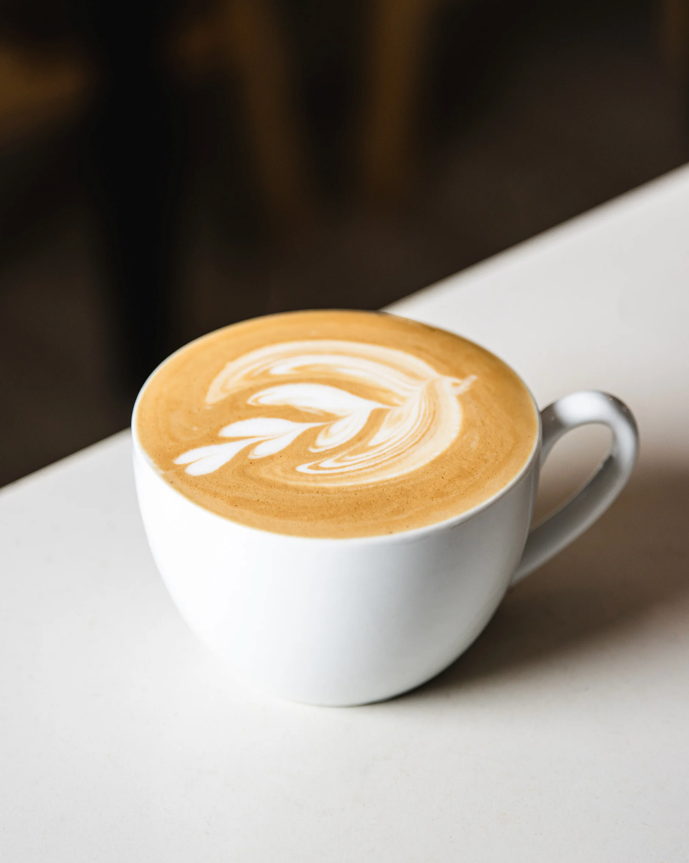 Soulffee's Mushroom Orzo Smooth Latte